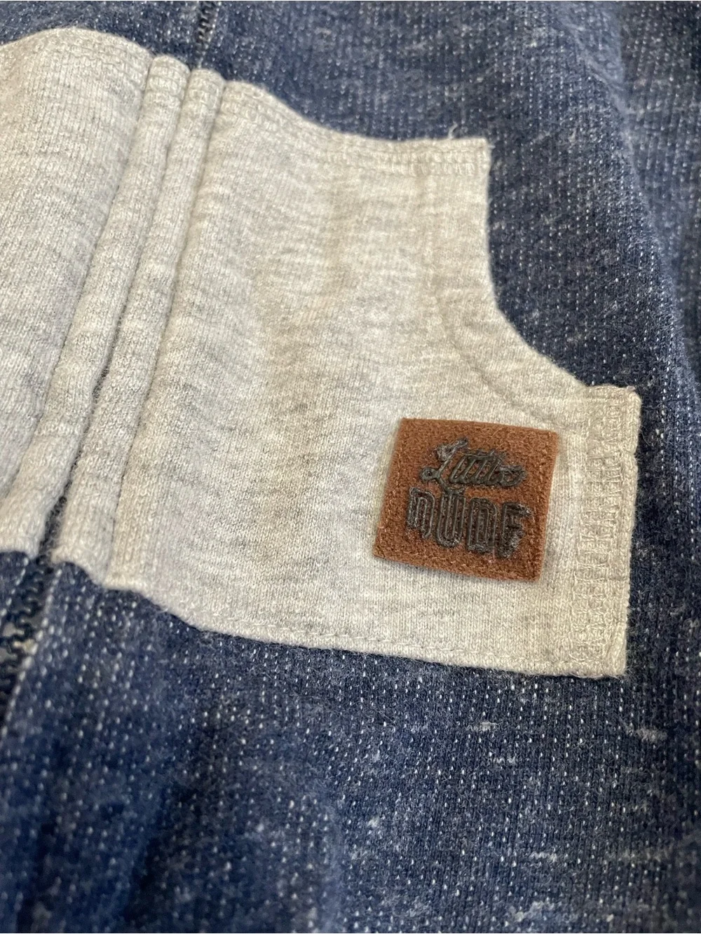 2/$12 “Little Dude” Color-block One-piece